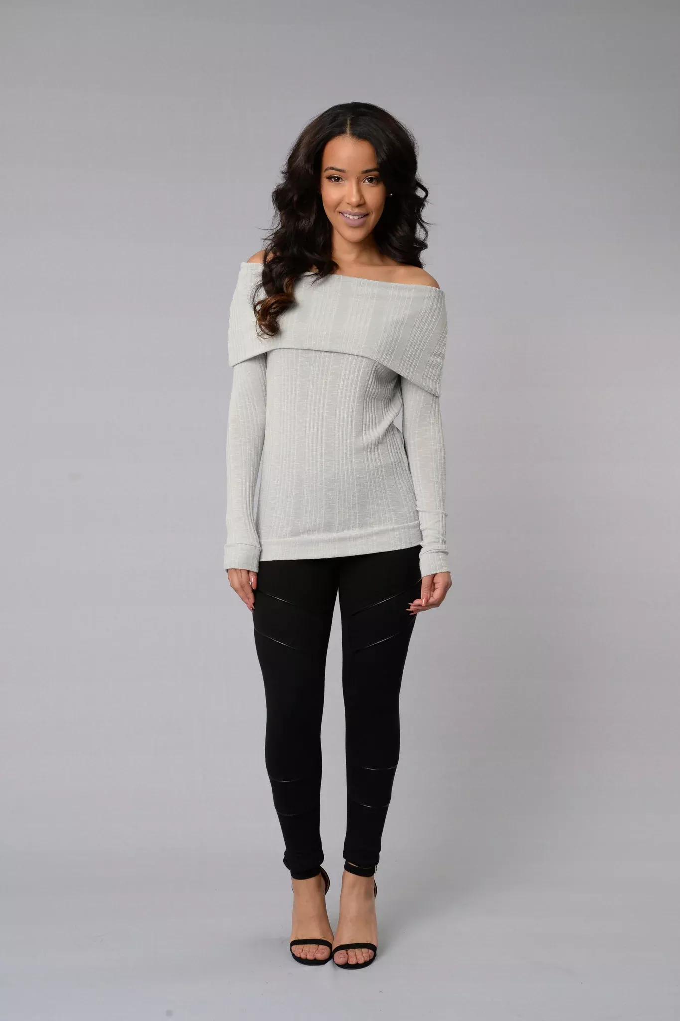 Melanie Top - Grey