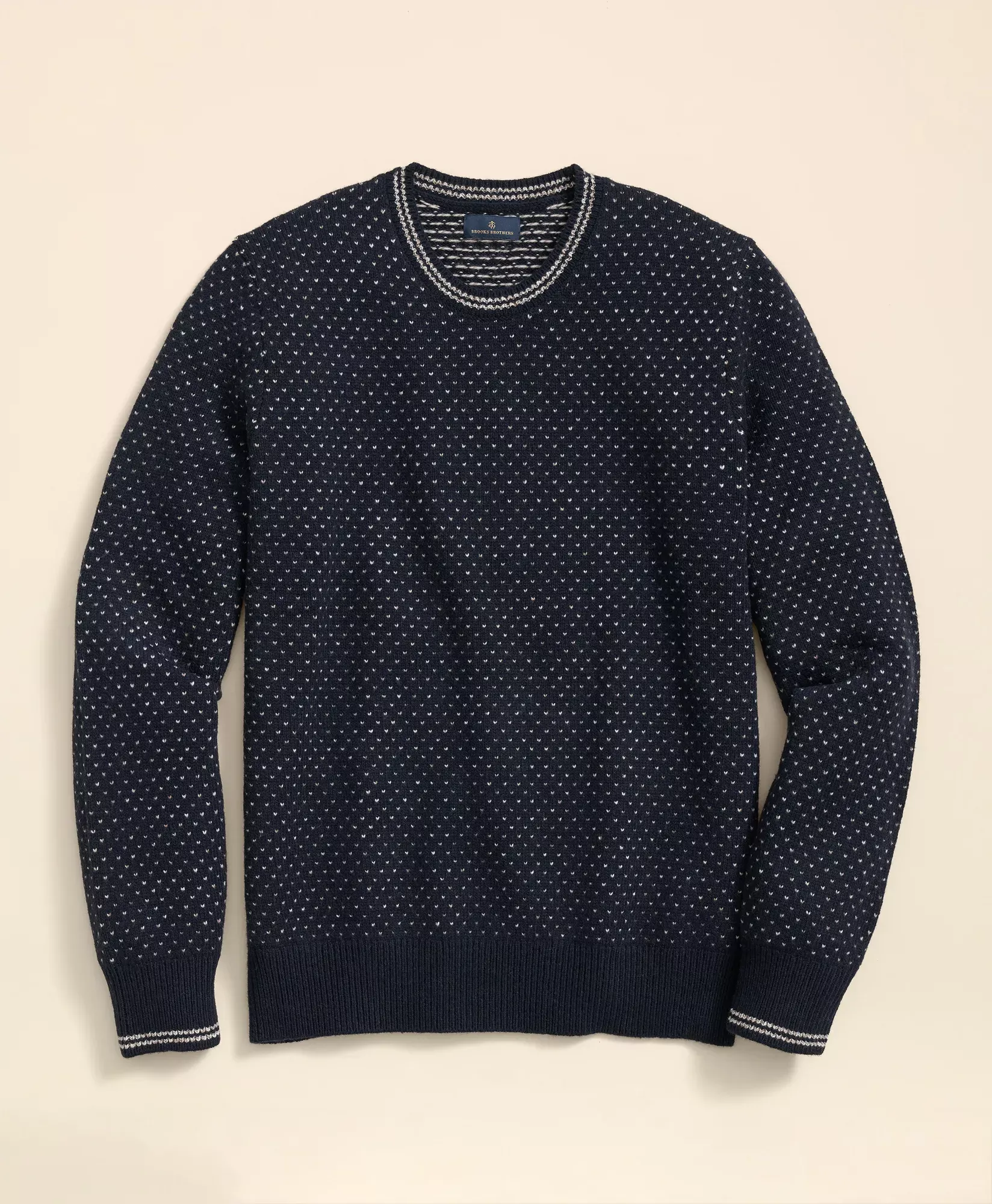 Merino-Wool Blend 1818 Dot Sweater