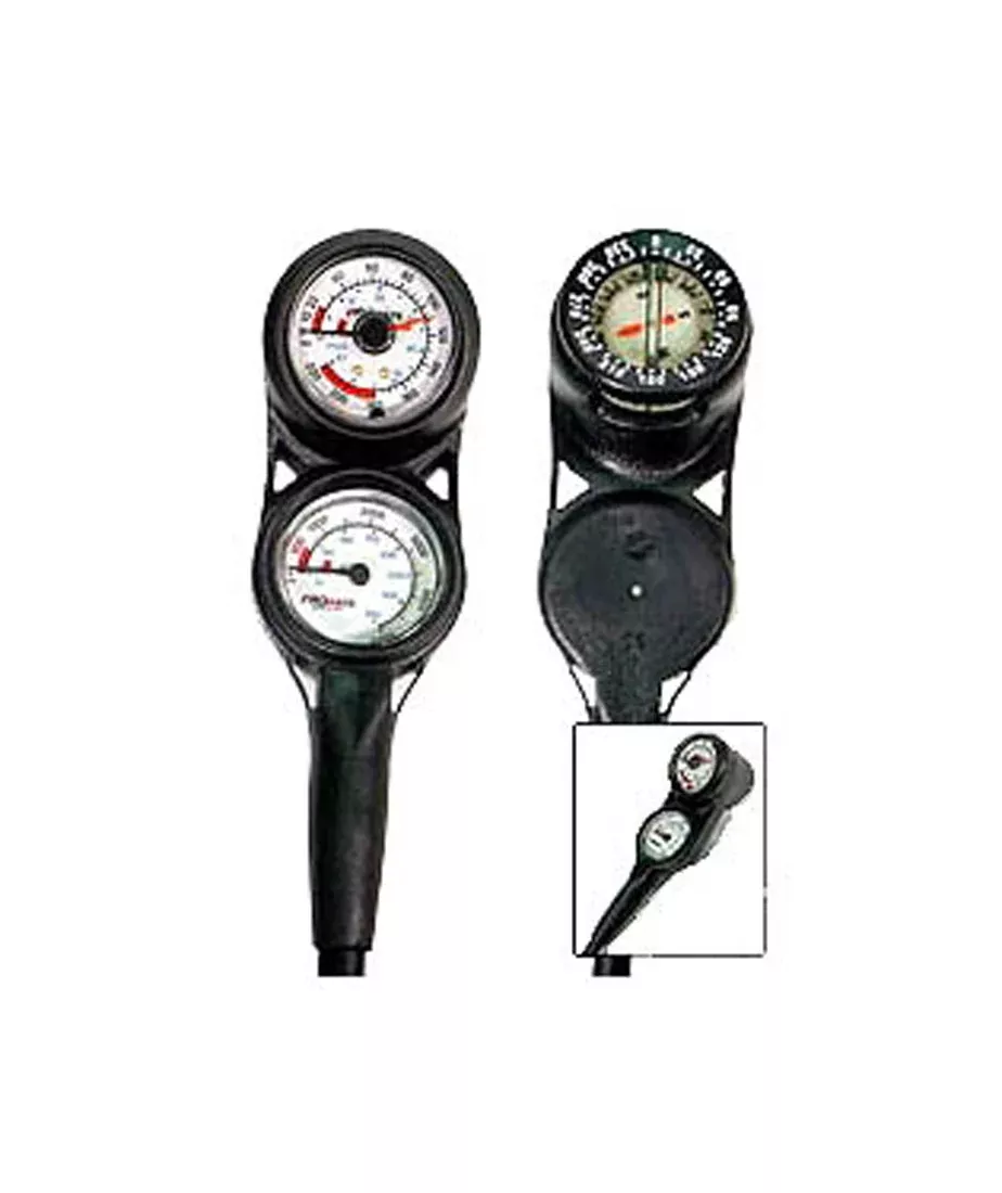 Mini Pressure Depth Compass Ultra Compact Console Italy
