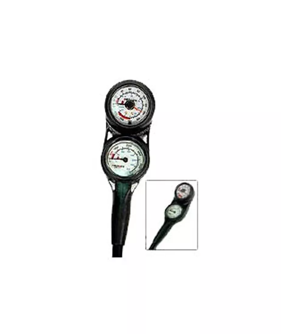 Mini Pressure & Depth Gauge Console - Ultra Compact