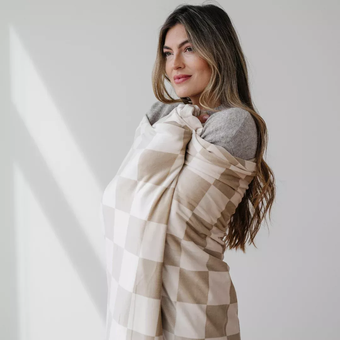 MINKY STRETCH THROW BLANKETS
