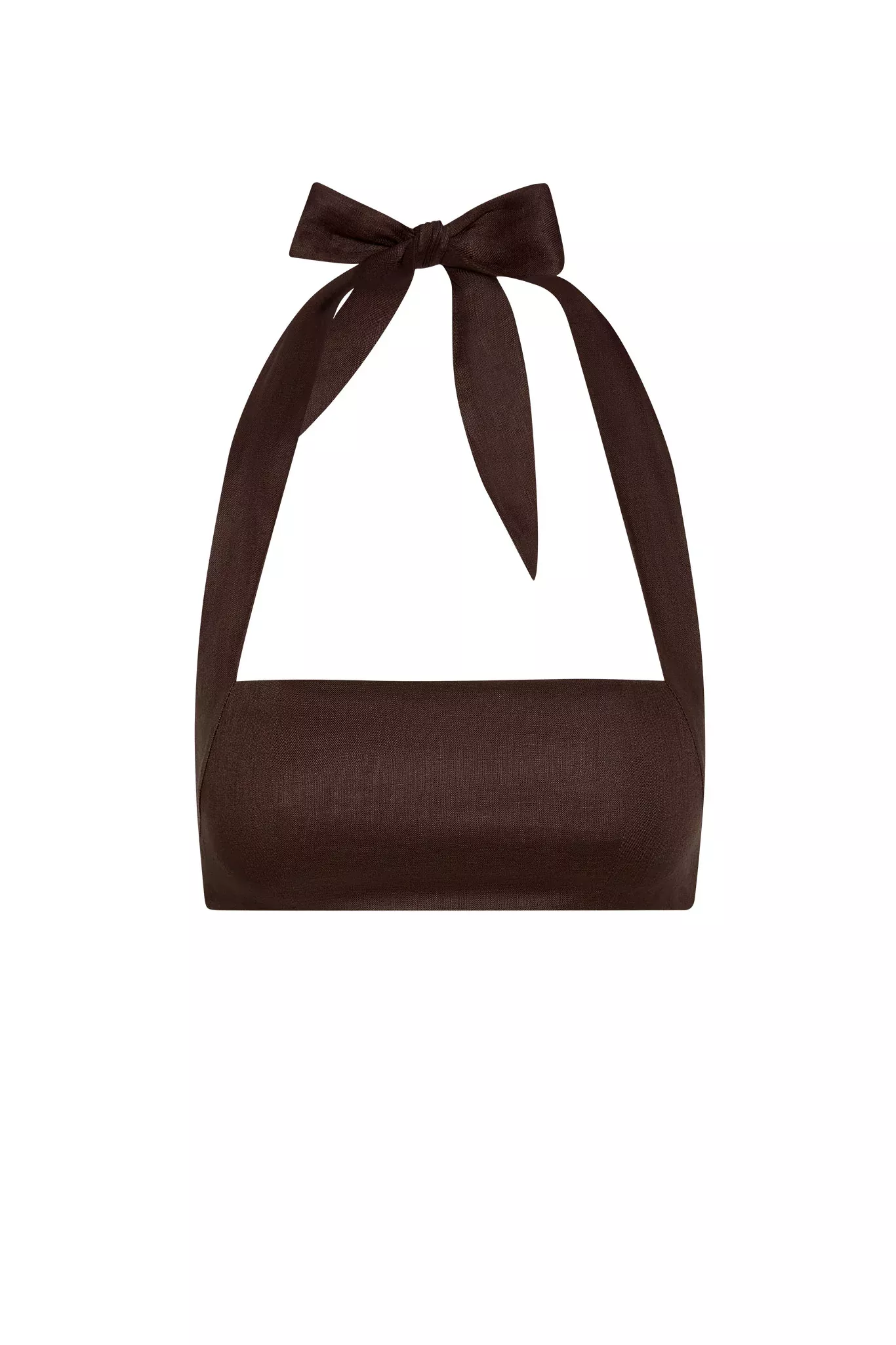 Montserrat Top - Espresso Linen