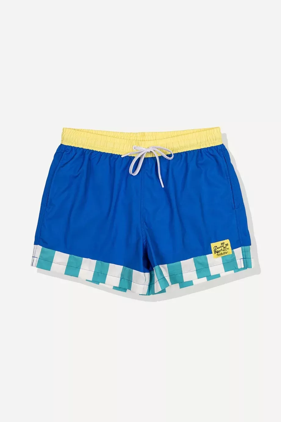 Multi Block Swim Short - Blue