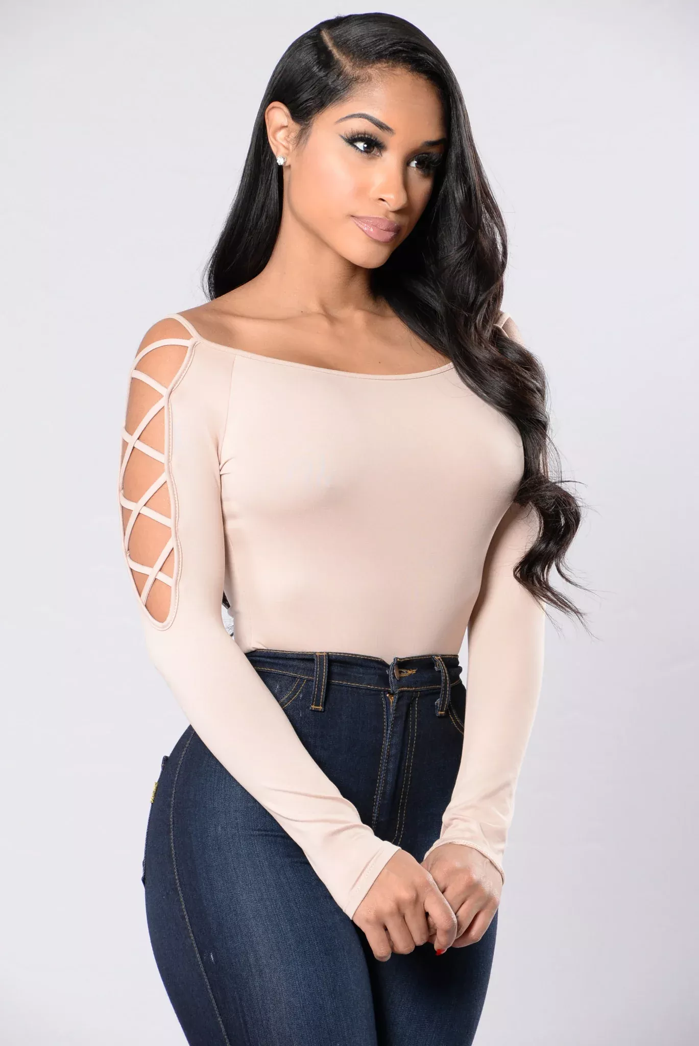 Never Will I Ever Bodysuit - Taupe