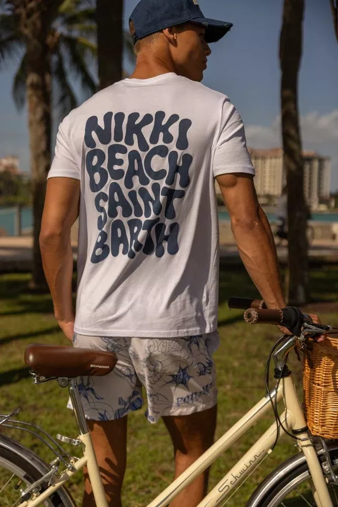 Nikki Beach 2026 Unisex Saint Barth Bubble Tee