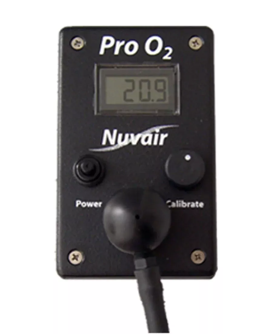 Nuvair PRO Dive O2 Oxygen Analyzer Sensor Air Tester for Scu