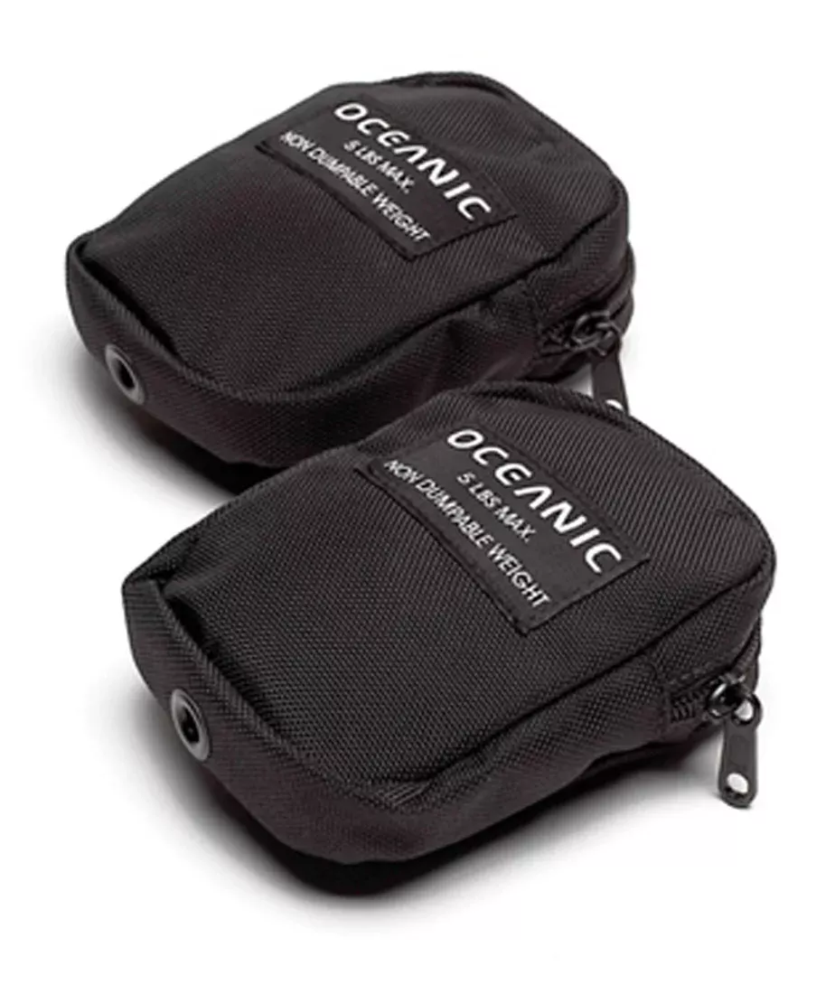 Oceanic Pair of Biolite Tank Band Non-Dumpable Weight Pocket