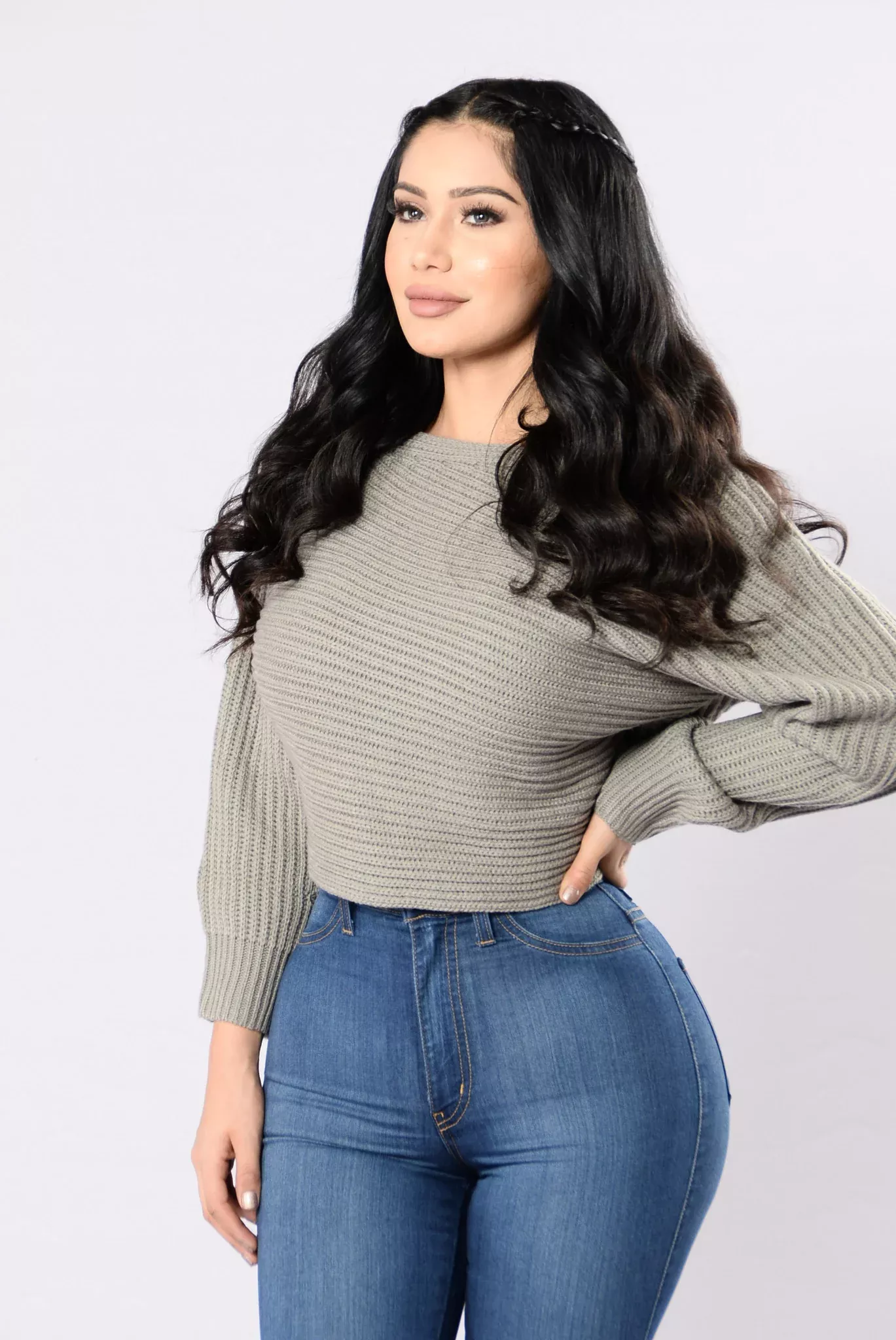 Off Balance Sweater - Taupe