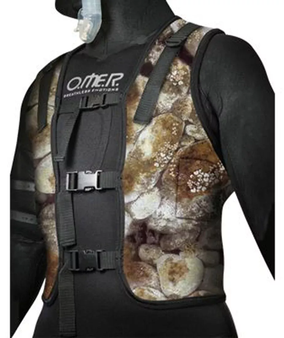 OMER Weight Harness Camo 3D 6-Pocket Vest