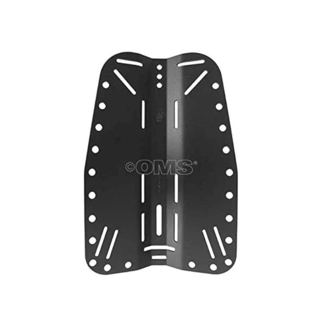 OMS 2 lb Aluminum Back Plate BP-020 for Single to Double Tan