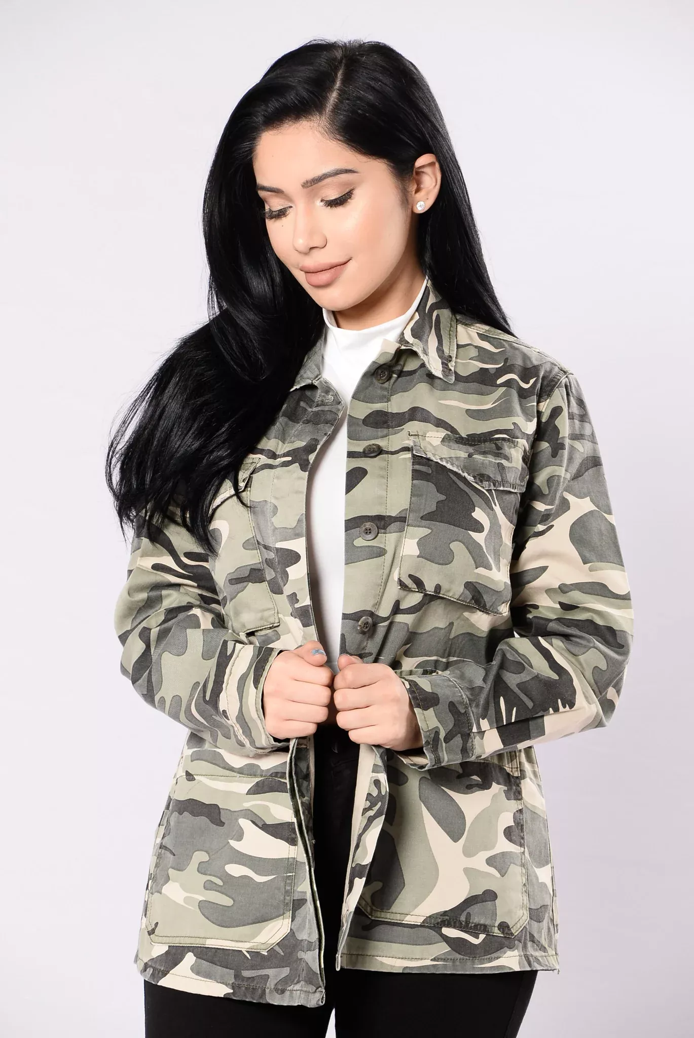 On A Mission Jacket - Camo