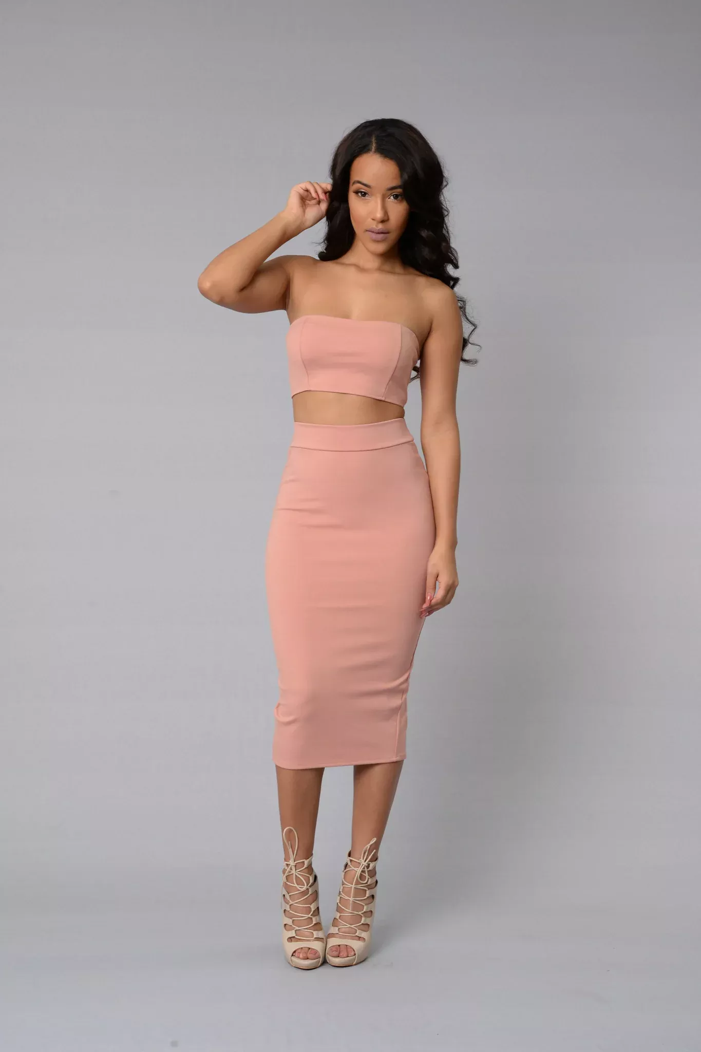 Other Half Skirt - Mauve