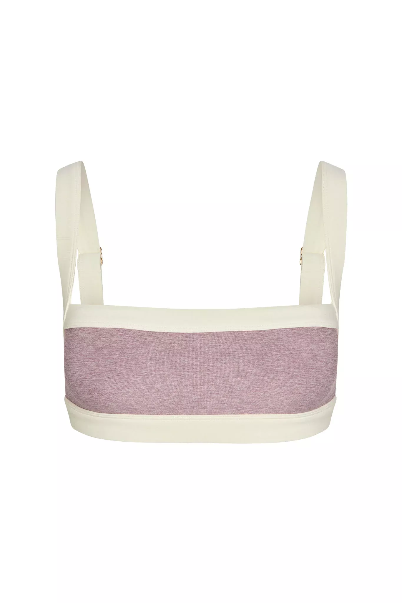 Outpost Bra - Heather Mauve/Ivory