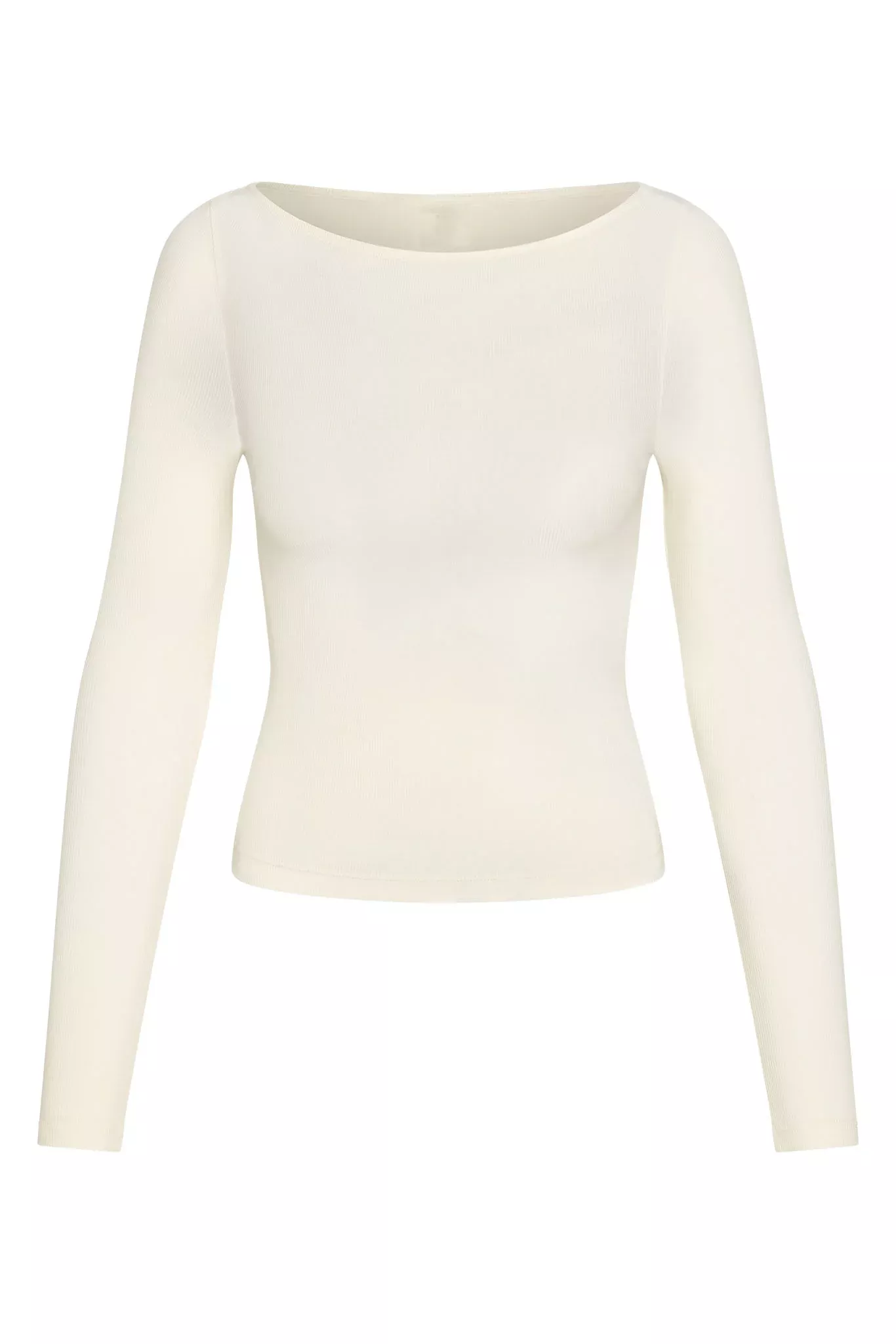 Paddington Long Sleeve - Ivory Lightweight Rib