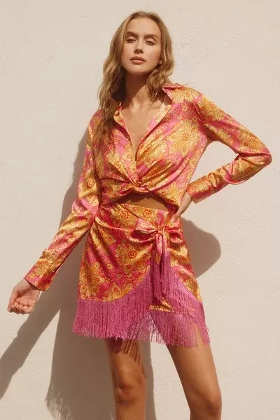Paisley Silk Shirt