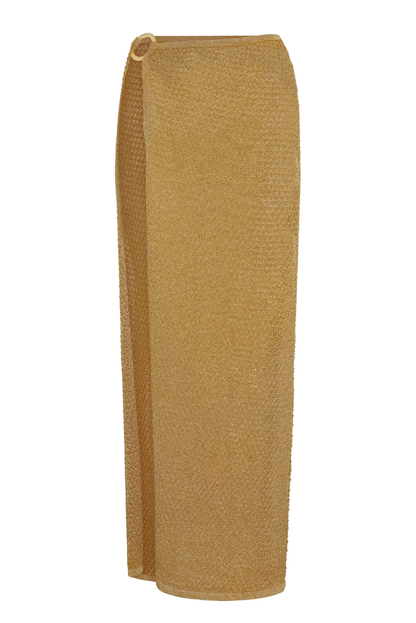 Palermo Skirt - Antique Gold Lace Crochet