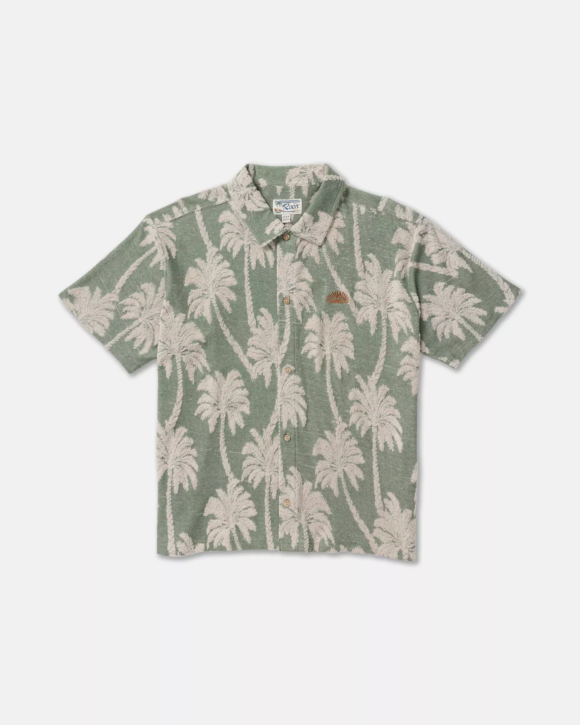 Palm Fall Short Sleeve Knit Shirt