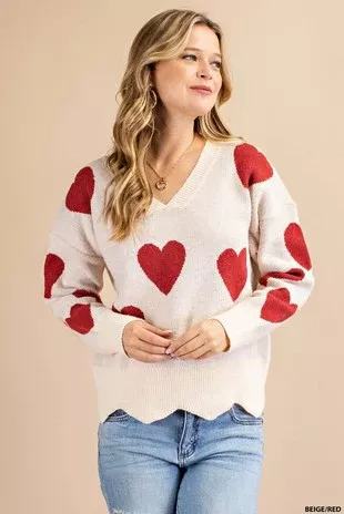 Perfect Heart Sweater