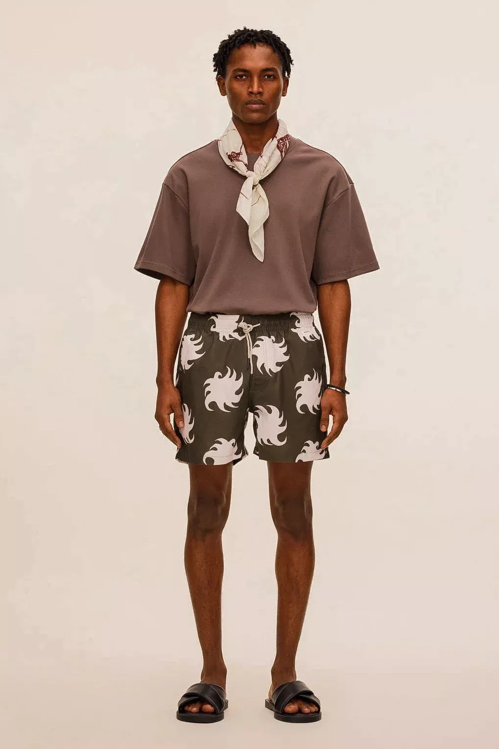 Pine Ember Swim Shorts