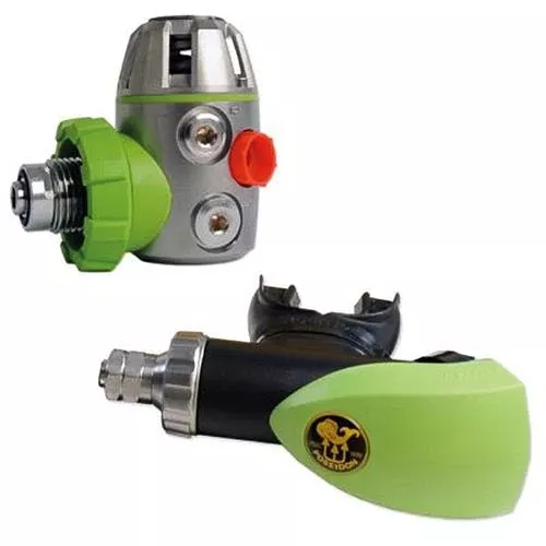 Poseidon Xstream Duration G5/8in (no hose) - Green Regulator