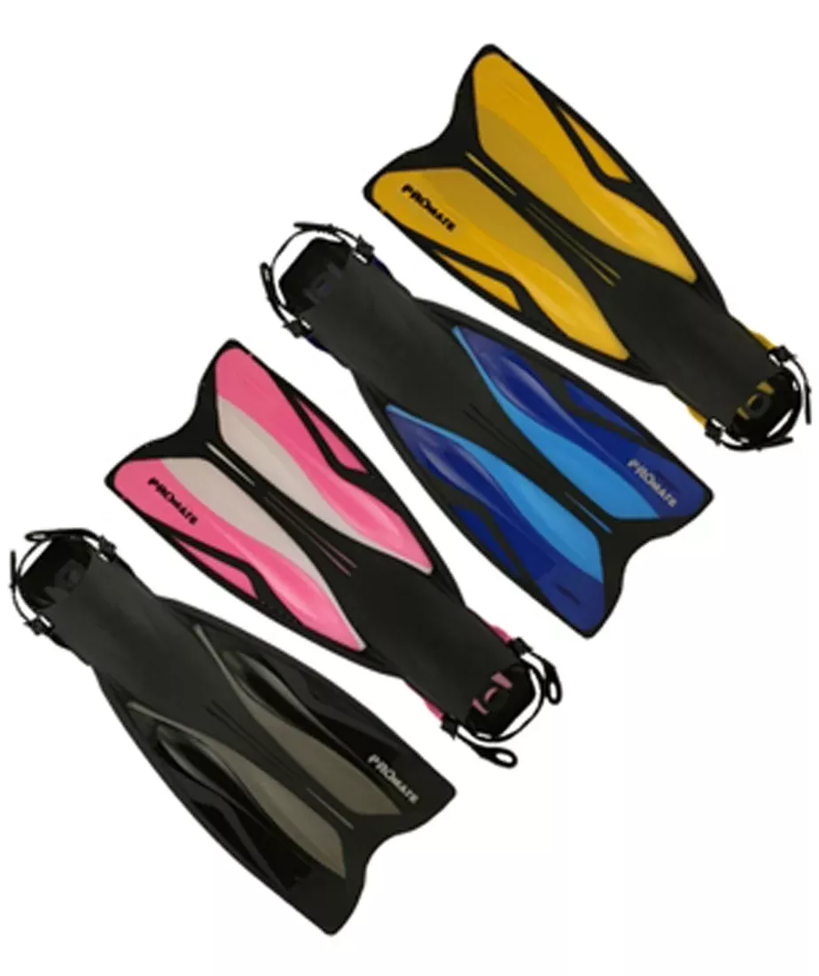 Promate Force Lightweight Open Heel Adjustable Snorkeling Fi