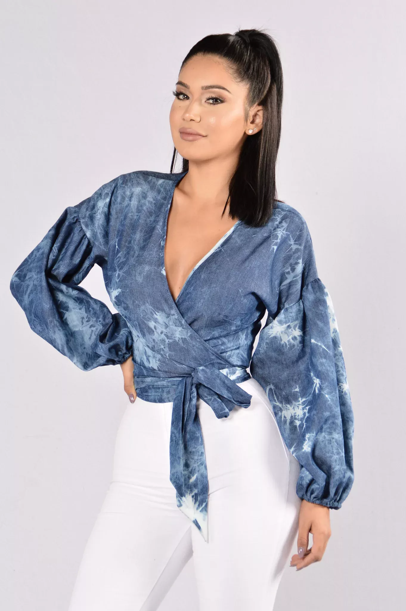 Puerto Vallarta Top - Denim