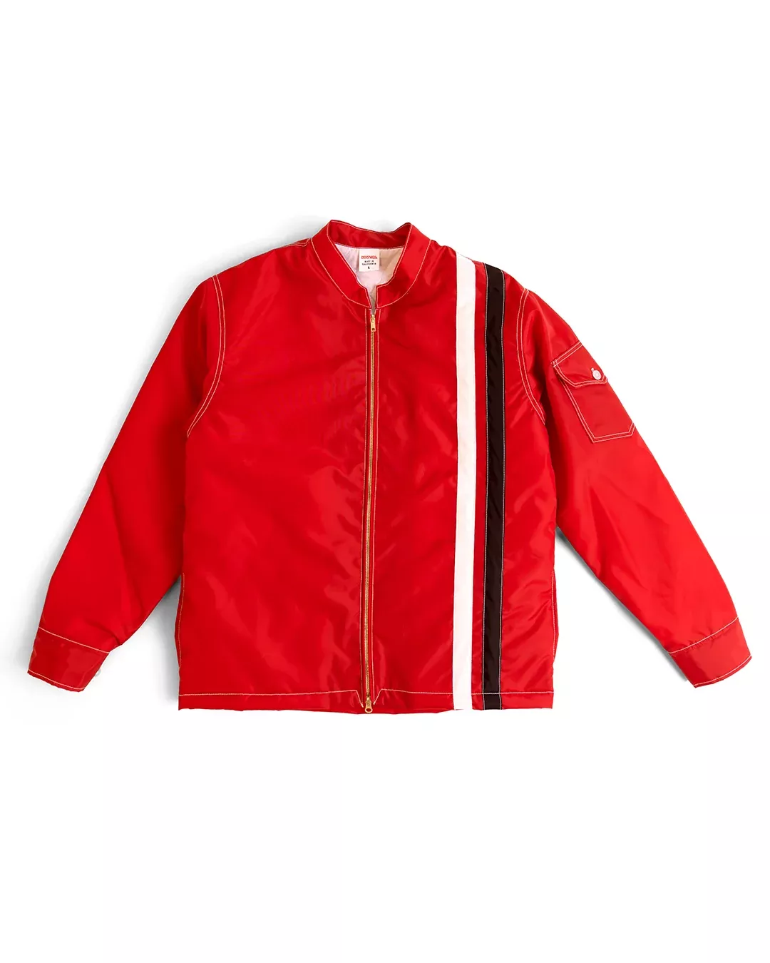 Quilt Lined Racing Jacket - Red/White/Black – Birdwell