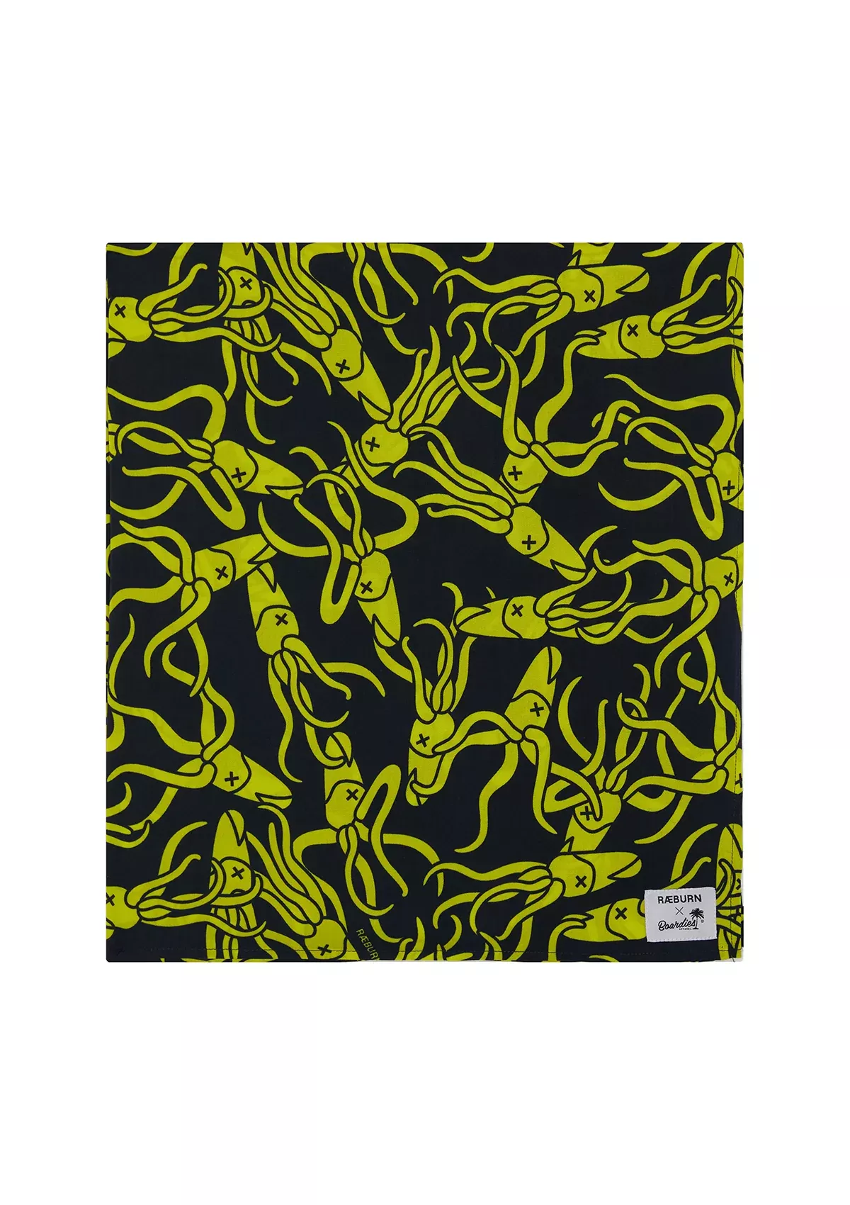 RÆBURN Squid Yellow Hammam Towel