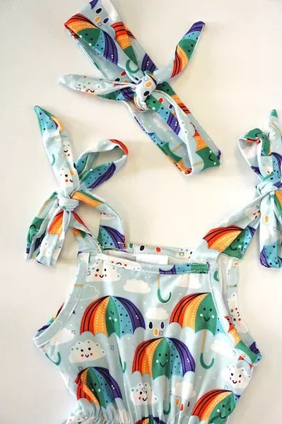 Rainbow Baby Romper