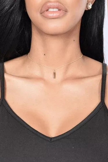 Raise the Bar Choker - Gold
