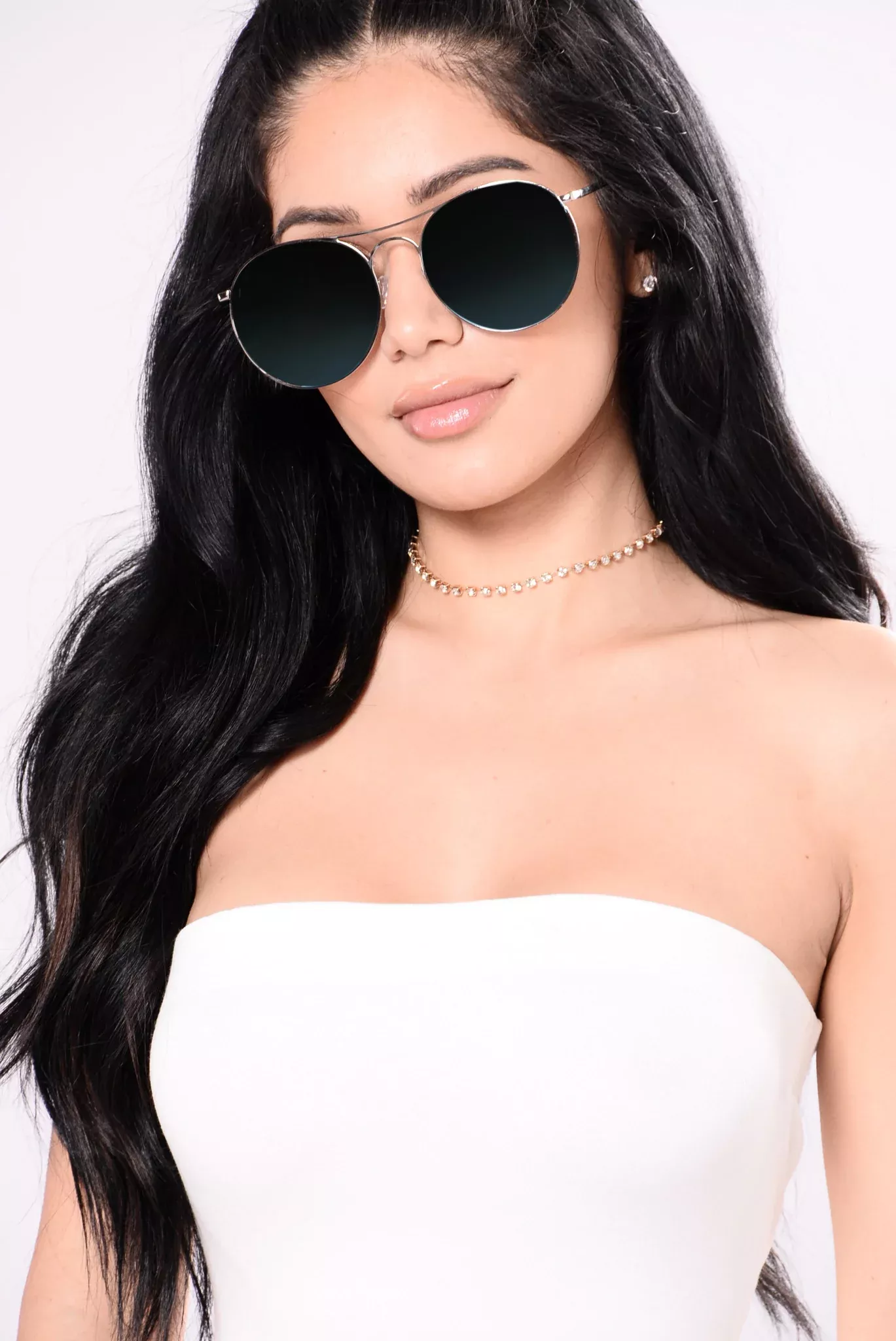 Redondo Beach Sunglasses - Silver/Blue