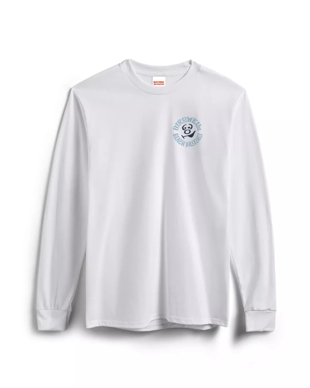 Rounder Long Sleeve T-Shirt - White – Birdwell