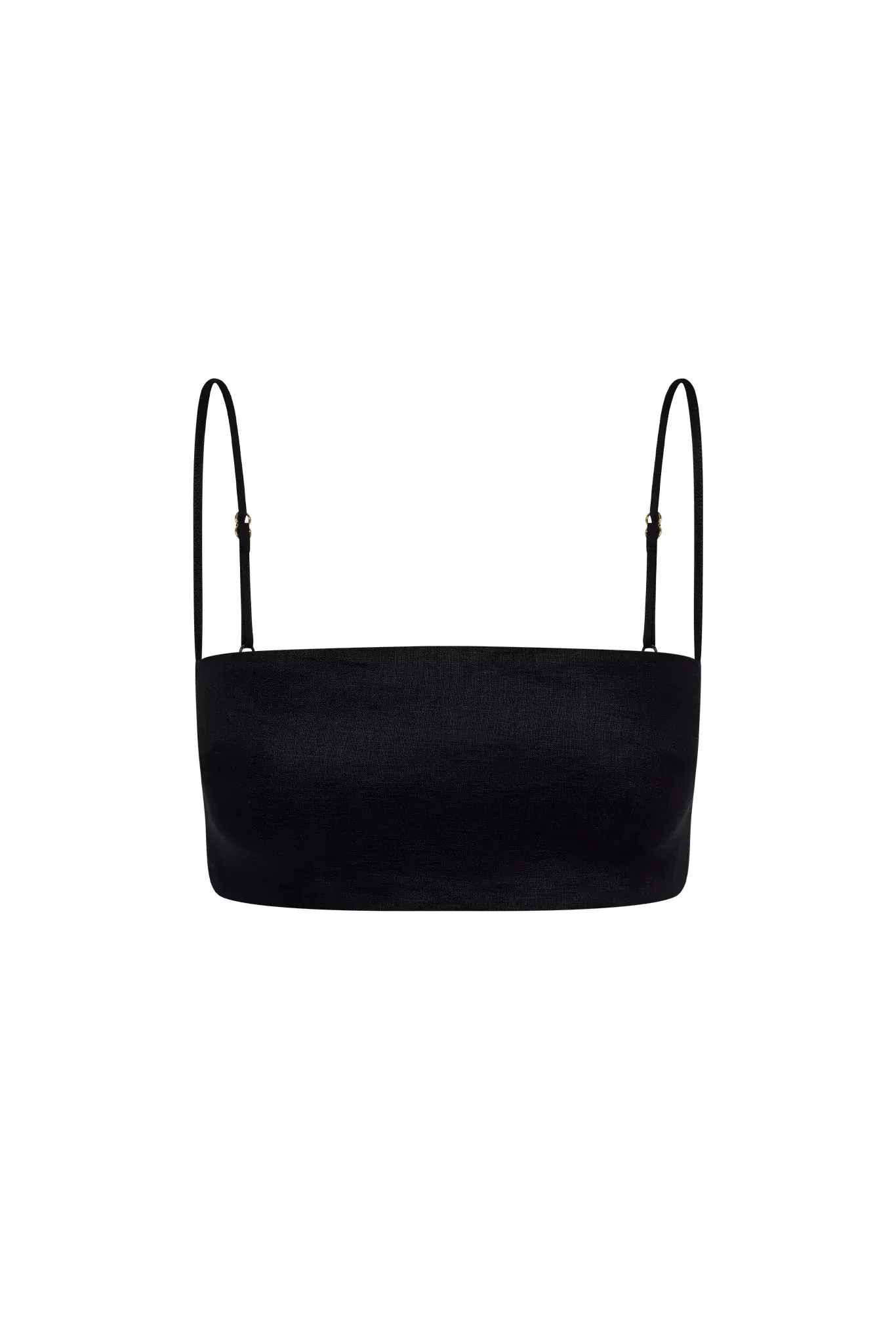San Diego Top - Black Linen