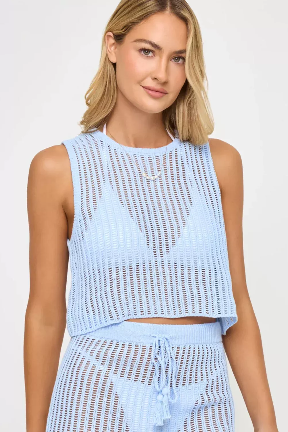 Sander Top in French Blue