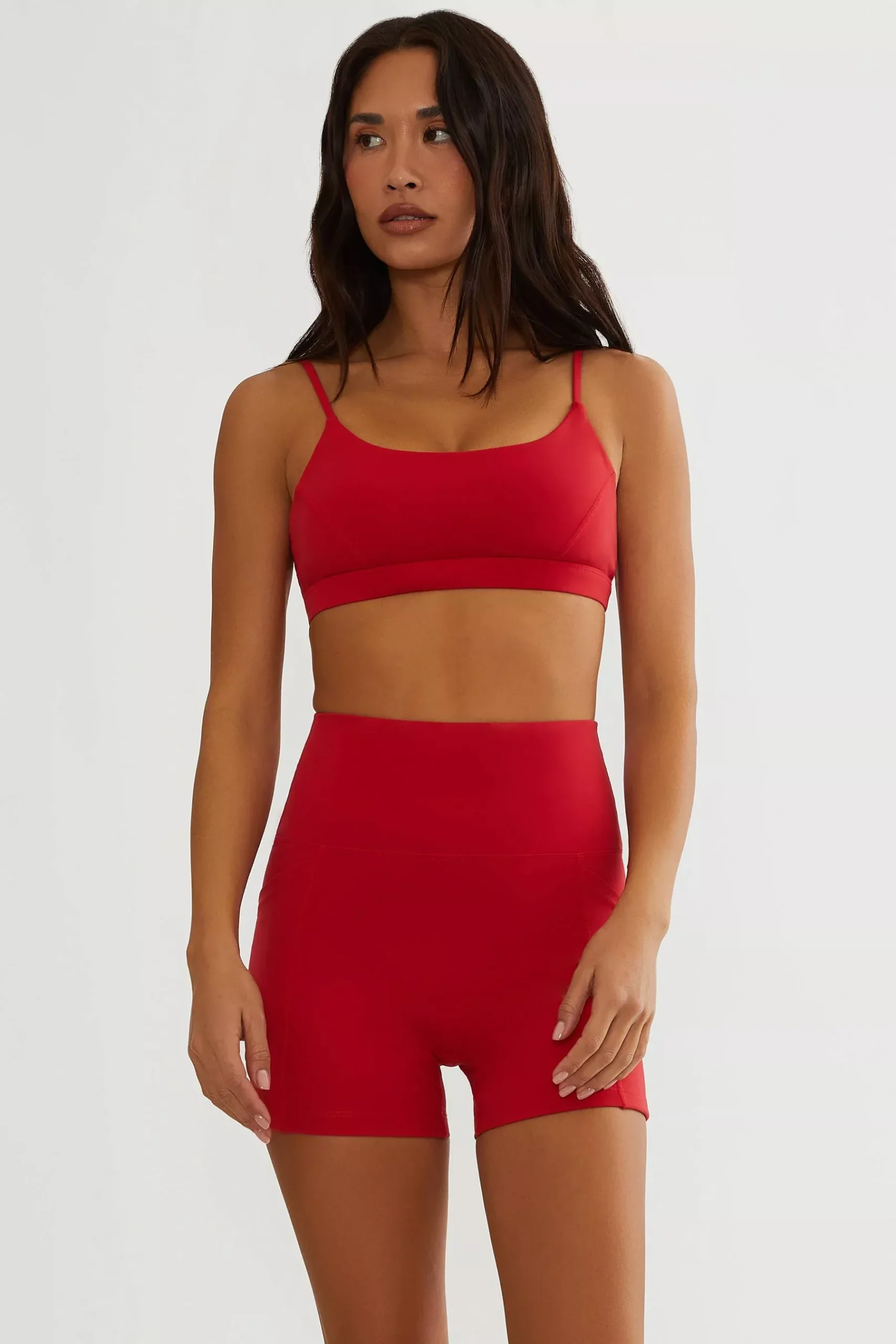 Sara Top Red Matte