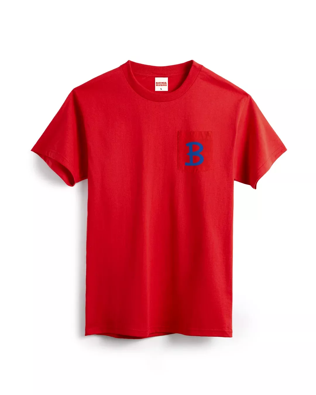 Script Pocket T-Shirt - Tomato – Birdwell