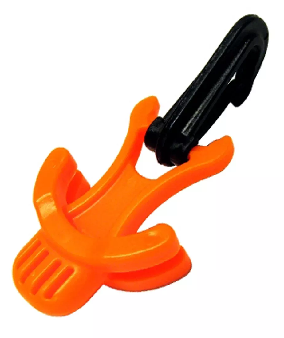 Scuba Regulator Octo Mouthpiece Holder BCD Clip-On Anchor Style Retainer