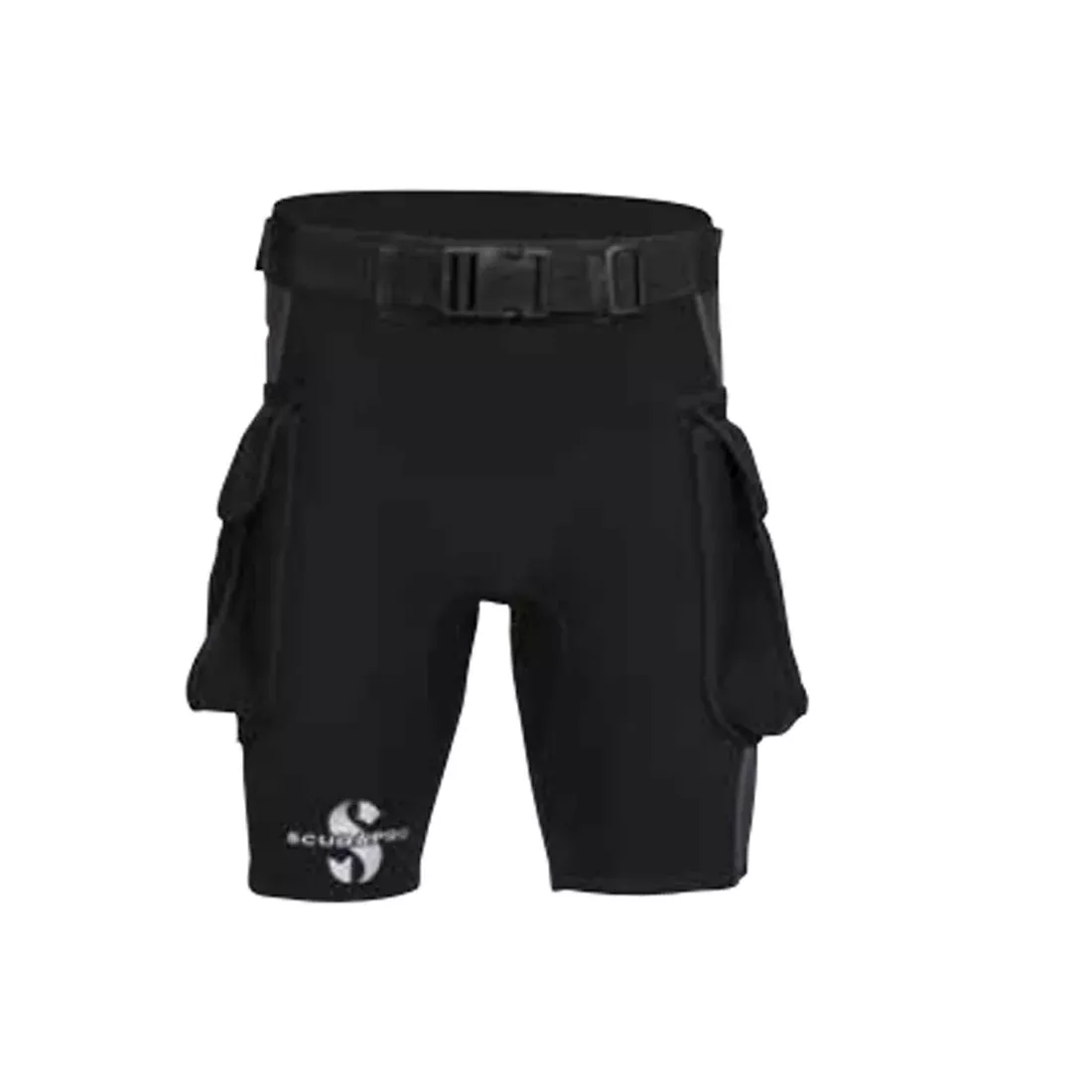 Scubapro 1mm Mens Hybrid Cargo Shorts w/ Adjustable Waist Belt Size SMALL