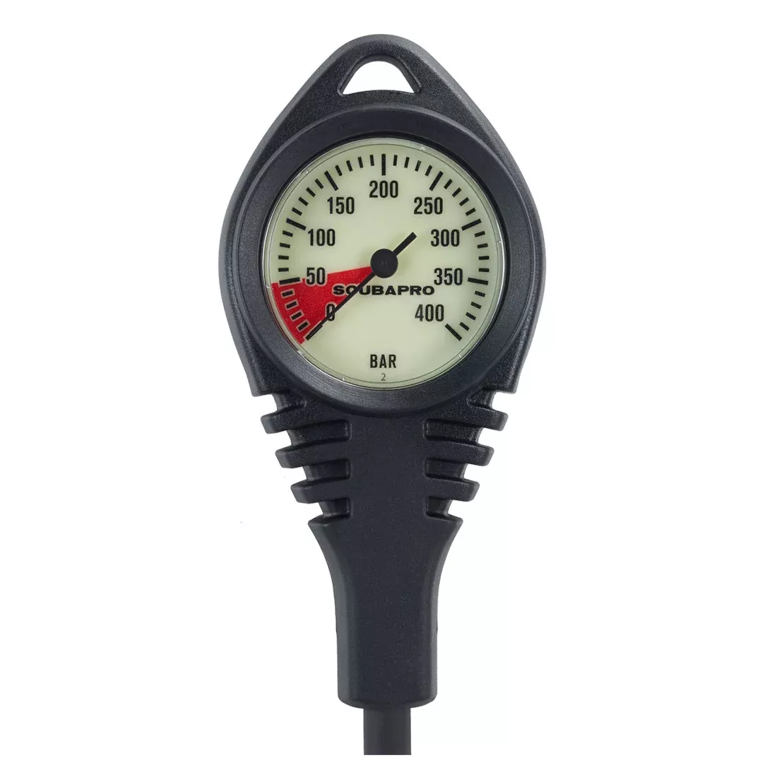 Scubapro Standard Pressure Gauge 0-400bar w/ Boot