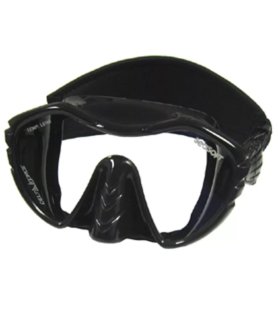 Seasoft Delta Force Frameless Mask w/ SEAVUE Antifog Spray
