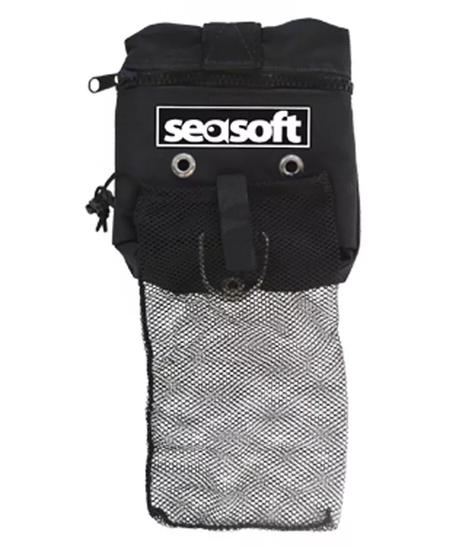 Seasoft Tactical Accessory Pocket w/ Attached Mesh Pocket