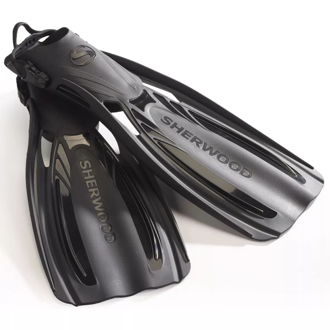 Sherwood Elite Scuba Diving Snorkeling Fin Adjustable Open H