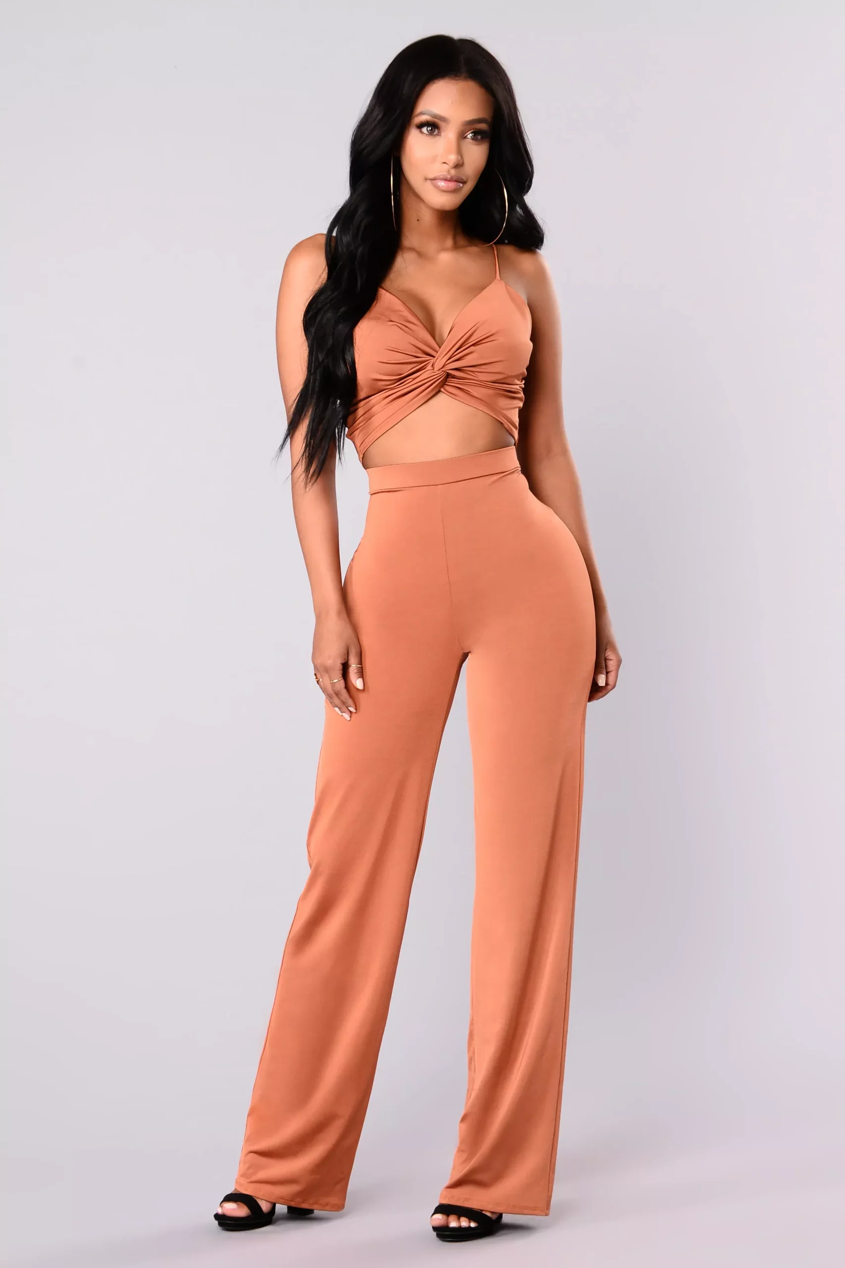 Shiloh Pant Set - Rust