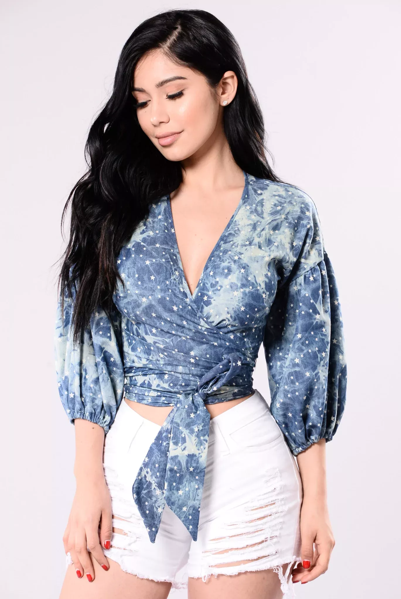 Silver Lining Top - Denim