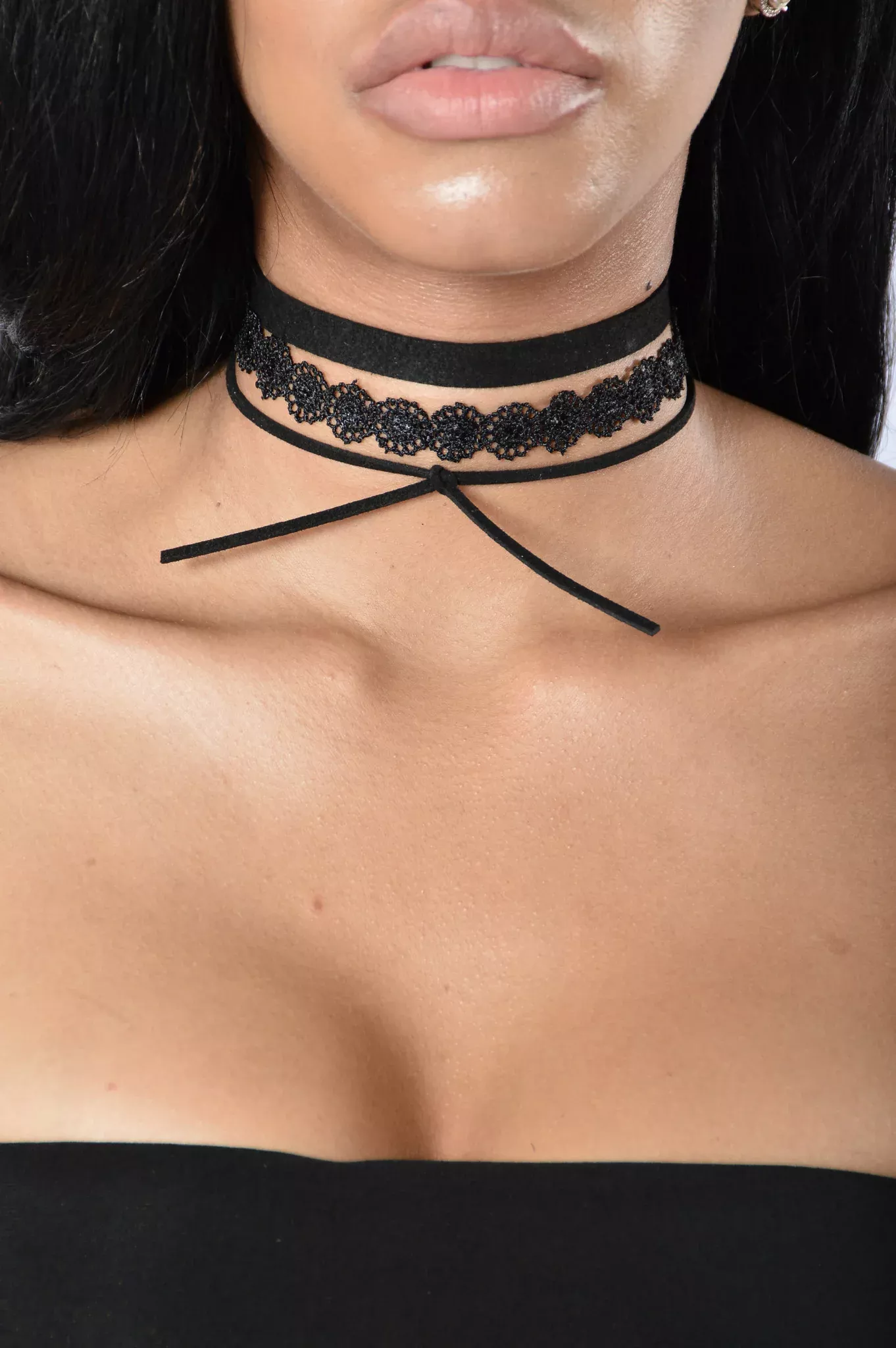 Simply The Best Choker Set - Black