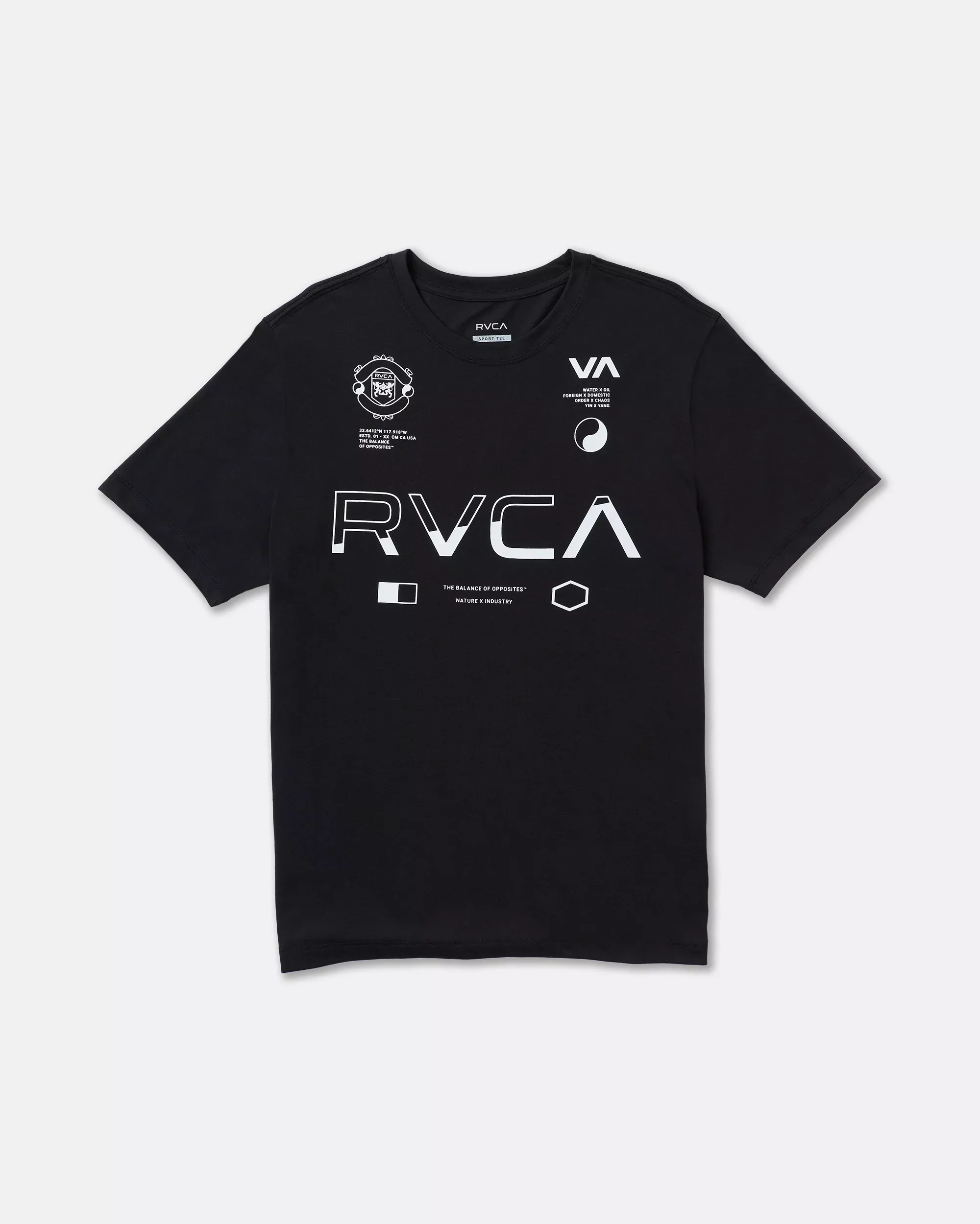 Split All Over Short Sleeve Tee
