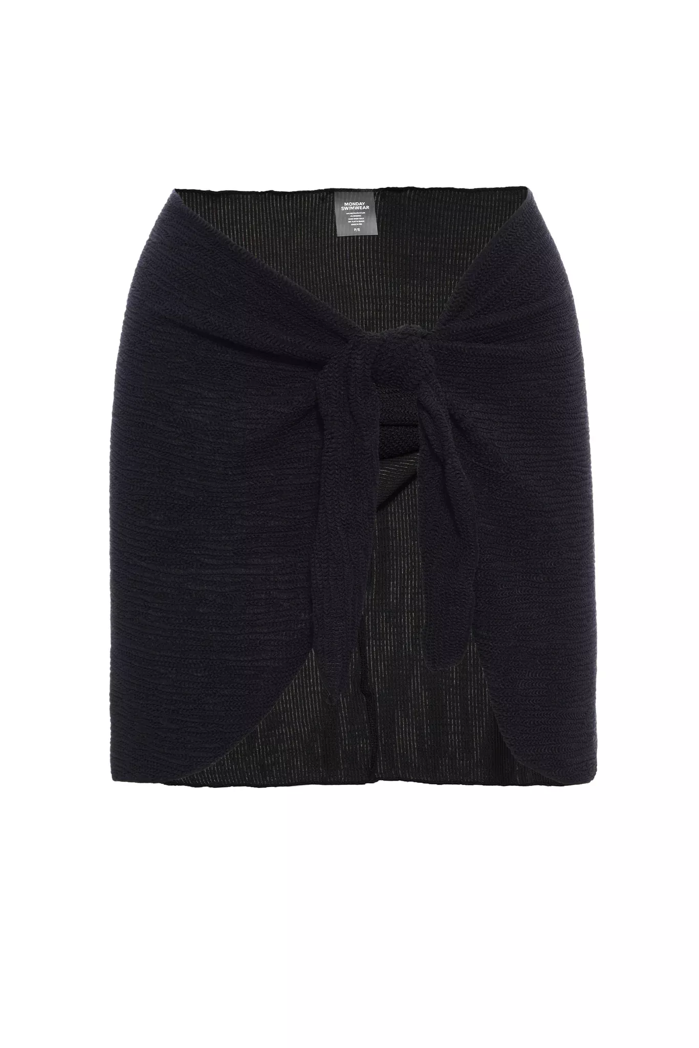 St. Barth's Skirt - Black Crinkle