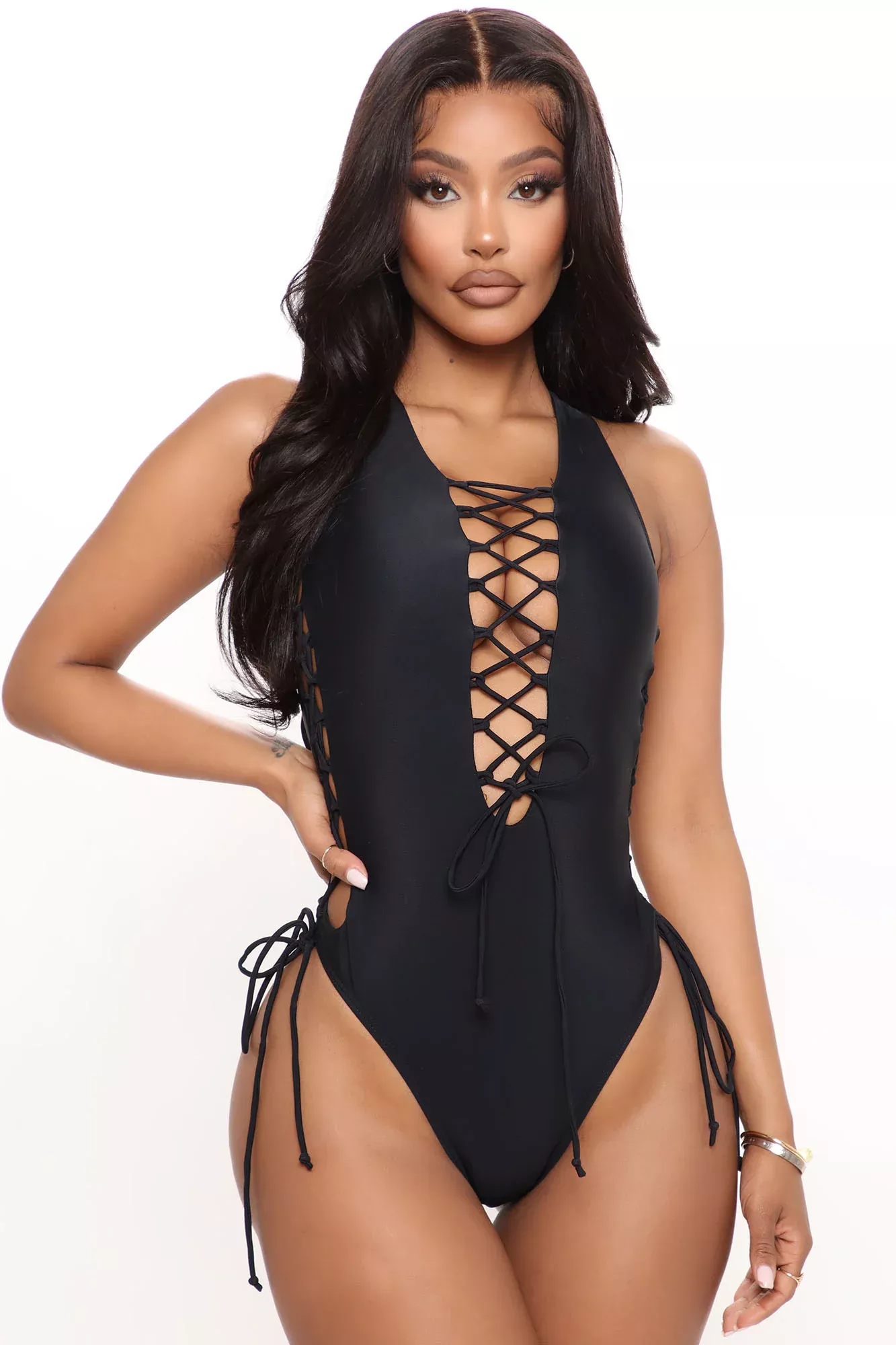 Sun Goes Down Swimsuit - Black