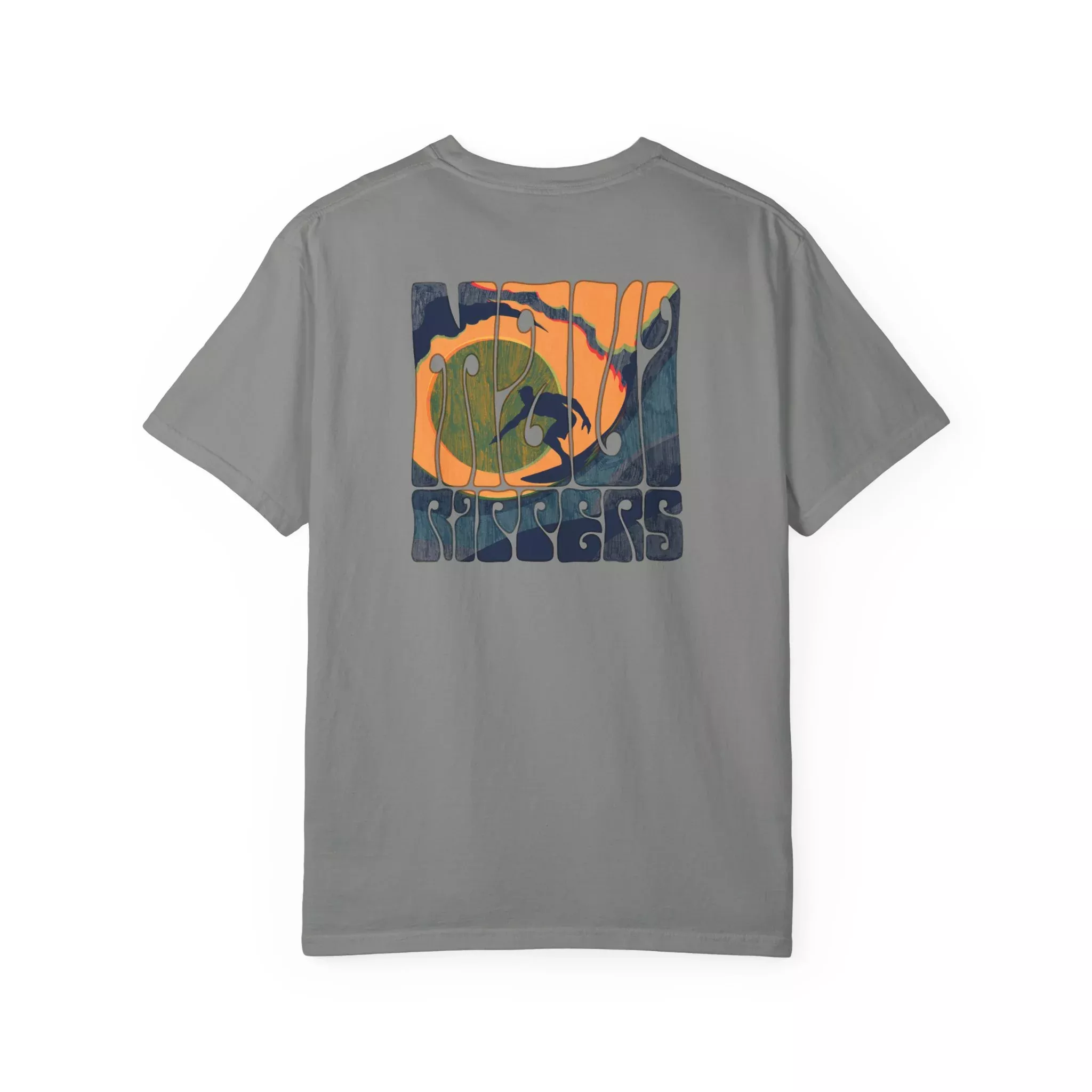 Sunset Surf - Maui Rippers Garment-Dyed Tee Granite