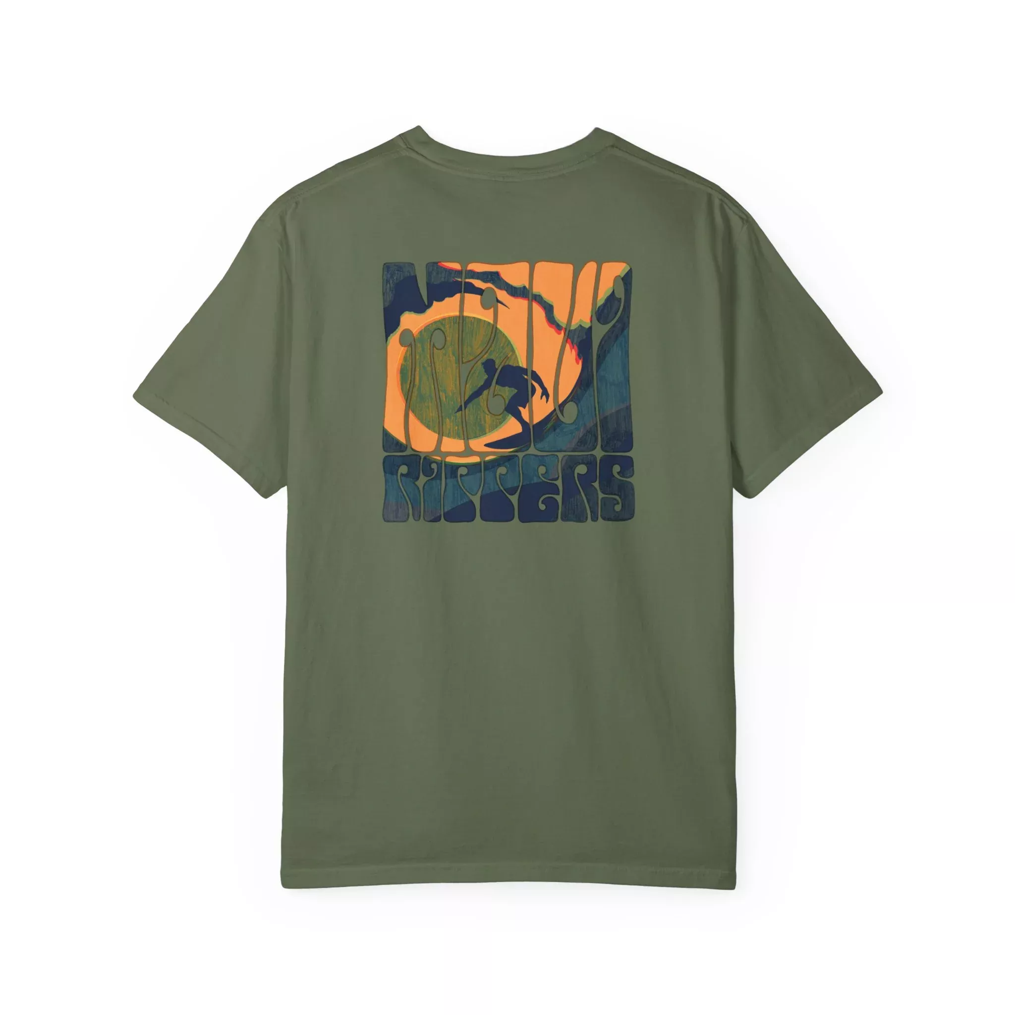 Sunset Surf - Maui Rippers Garment-Dyed Tee Sage